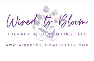 Wired to Bloom Therapy & Consulting logo
